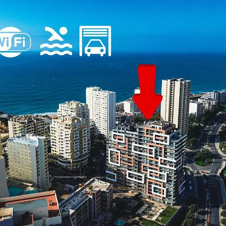 Elite 3f Com Mar, Piscina E Garagem